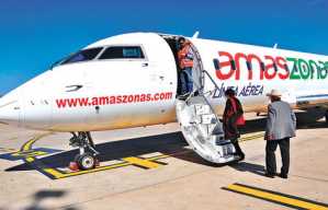 La Aerolínea Amaszonas comienza a volar entre Bolivia y Montevideo, pero además está promocionando a Punta del Este