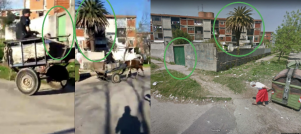 Captura de video y fotos tomadas por Google Street View en Montevideo, 2015.