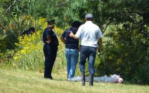 Es infructuosa la búsqueda del cuerpo de la mujer encontrada decapitada esta mañana cerca de un bosque, en El Jagüel