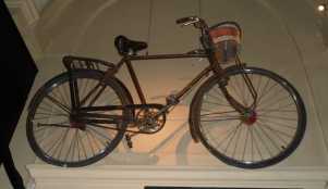 La bicicleta que utilizaba Amartya Sen 
