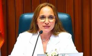 Verónica Robaina (Lista 20 del Partido Nacional), es la nueva presidenta de la Junta Departamental de Maldonado.