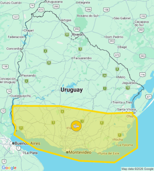 alerta inumet amarilla