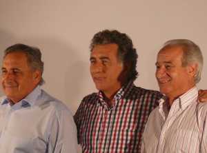 Pablo Pérez, Darío Pérez y Horacio Díaz: la oferta del FA que procura llegar a su tercer gobierno en Maldonado.