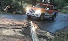 Actualizado: Quedan 2.340 clientes sin luz en Maldonado tras temporal