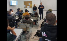 Policía brindó charla sobre seguridad digital a estudiantes de UTU San Carlos