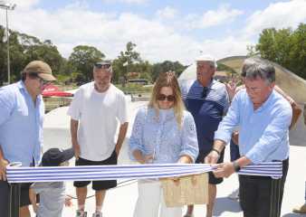 Se inauguró parque de La Barra: se invirtieron US$ 1,5 millones e incluye pistas de skate y patín