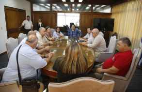 El intendente de Maldonado recibió a delegación del Pit-Cnt encabezada por su secretario general