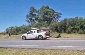 Motociclista pereció durante colisión con una camioneta en Ruta 37 cerca de la Zanja del Encanto