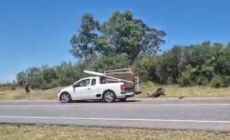 Motociclista pereció durante colisión con una camioneta en Ruta 37 cerca de la Zanja del Encanto