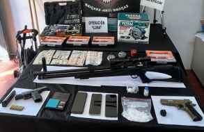 Operación de la BDA culminó con un detenido y la incautación de armas, drogas y efectos robados