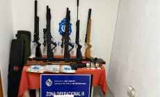 Cinco detenidos durante operativo antidrogas en Aiguá: se incautaron potentes armas, drogas y dinero
