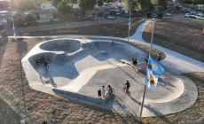 Con una inversión de casi $ 13 millones inauguraron pista de skate en el barrio Cerro Pelado