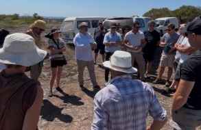 Autoridades y vecinos recorrieron Sierras del Tirol y comprobaron un importante daño ambiental