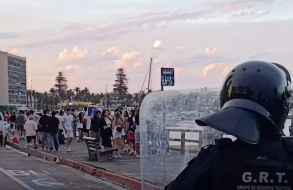 La Policía tuvo que disolver un incidente protagonizado por unas 50 personas en Punta del Este