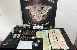 Armas drogas y dinero se incautaron durante operativo antidrogas que terminó con 3 condenados