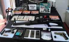 Operación liderada por la BDA terminó con un condenado y la incautación de armas y drogas