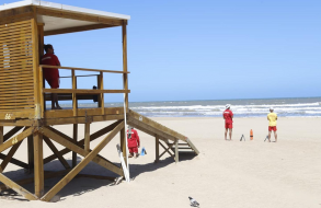 Los guardavidas de Maldonado en lo que va de la temporada ya han efectuado 132 rescates