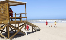 Los guardavidas de Maldonado en lo que va de la temporada ya han efectuado 132 rescates