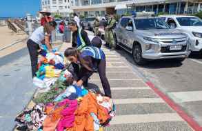 Inspectores de la IDM incautaron más de 600 prendas que se vendían ilegalmente en las playas