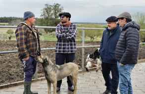 Jerarcas de Colonización visitaron 6 predios de producción lechera en la Colonia Gregorio Aznárez