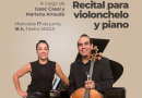 Violonchelista panameño y pianista uruguaya ofrecen recital de música latinoamericana en el Teatro MACA