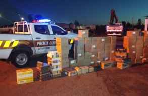 Policía Caminera incautó mercadería de contrabando valuada en más de un millón de pesos en Tacuarembó