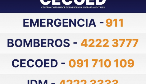 Comienza a regir alerta pública por fríos; CECOED de Maldonado atento ante pronósticos 