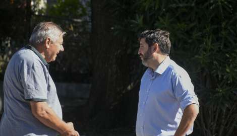 Alcalde Damián Tort recorrió el barrio Rivera en municipio de Maldonado y comprometió intervenciones