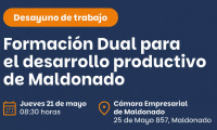 Cámara Empresarial de Maldonado e INEFOP en actividad por Formación Dual
