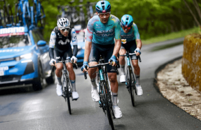 El fernandino Thomas Silva finalizó tercero en la quinta etapa del Giro de Italia.