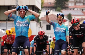 El fernandino Thomas Silva llegó nuevamente al podio diario del Giro