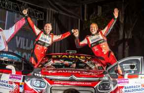 Primer podio para la dupla Zeballos-González en la 3ª fecha del Rally Argentino