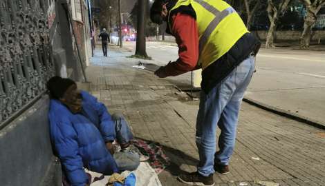 3.537 personas asistidas el martes por alerta de frío extremo confirma el SINAE