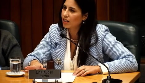 Edila María José Bovio destacó en la Junta Departamental el rol de la mujer en la política