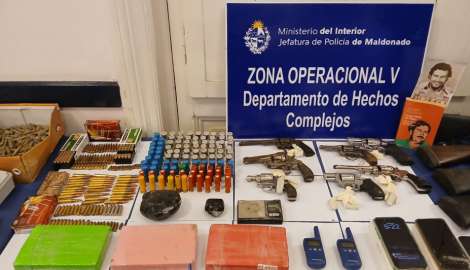Operación "Despertar": detienen a narcotraficante en San Carlos y secuestran armas y cocaína