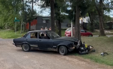 En alocada huida ladrón embistió una moto, lesionó a 2 personas y terminó escapando a caballo