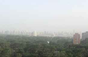 Nube de polvo procedente de la Patagonia argentina afecta también el cielo de Punta del Este