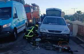 Tres hombres a disposición Fiscal por su participación en distintos siniestros de tránsito graves