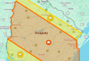 Maldonado bajo alerta naranja hasta las 23