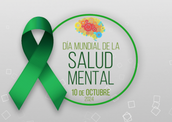 Iluminan de &quot;verde&quot; edificio de la Intendencia de Maldonado por el Día Mundial de la Salud Mental