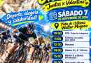 Juntos x Valentino: festival de ciclismo el 7 de noviembre