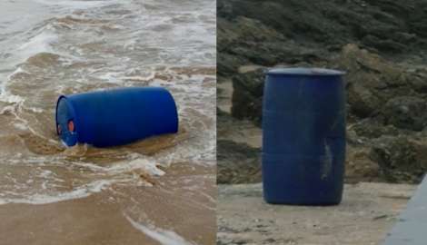 Preocupación por aparición de dos tarrinas con producto desconocido en playa de Punta del Este