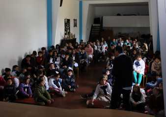 Un centenar de niños asistió a jornada contra el acoso escolar en Gregorio Aznárez