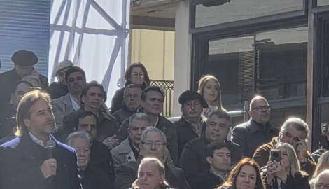 Reapareció Lacalle y dejó mensajes para propios y extraños